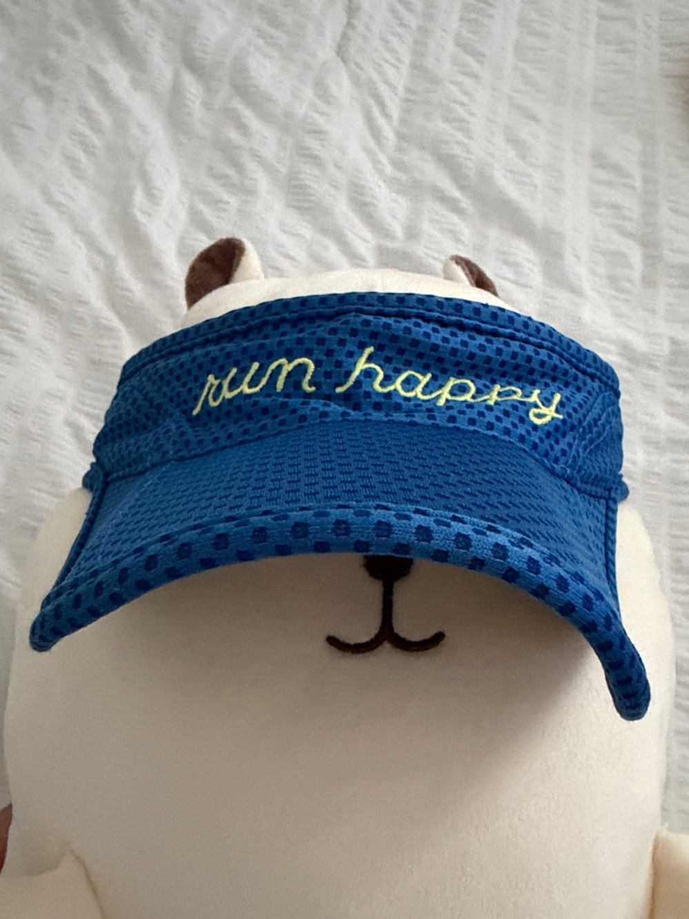 Brooks - Run Happy Blue Sports Visor